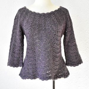 Anthropologie {Sparrow} Carrageen Scoopneck Sweater